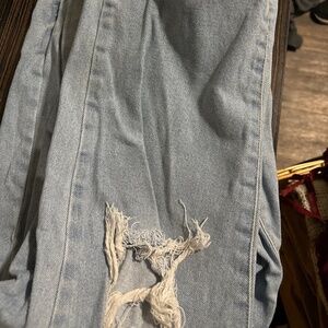 Light ripped jeans